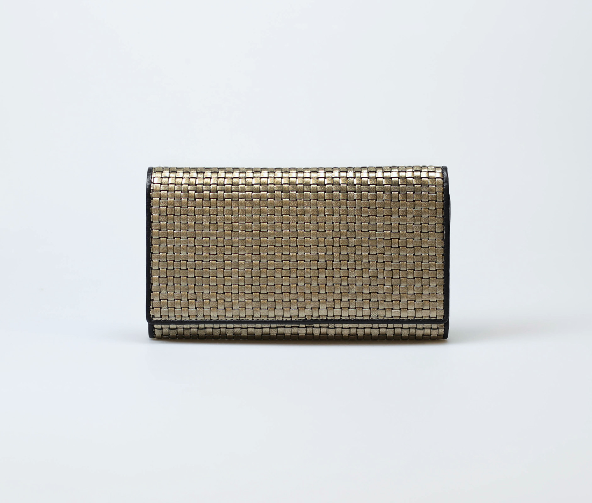 gold-metallic-women-classic-weave-long-trifold-wallet-orimono-tresse-1 gold-metallic-women-classic-weave-long-trifold-wallet-orimono-tresse-1