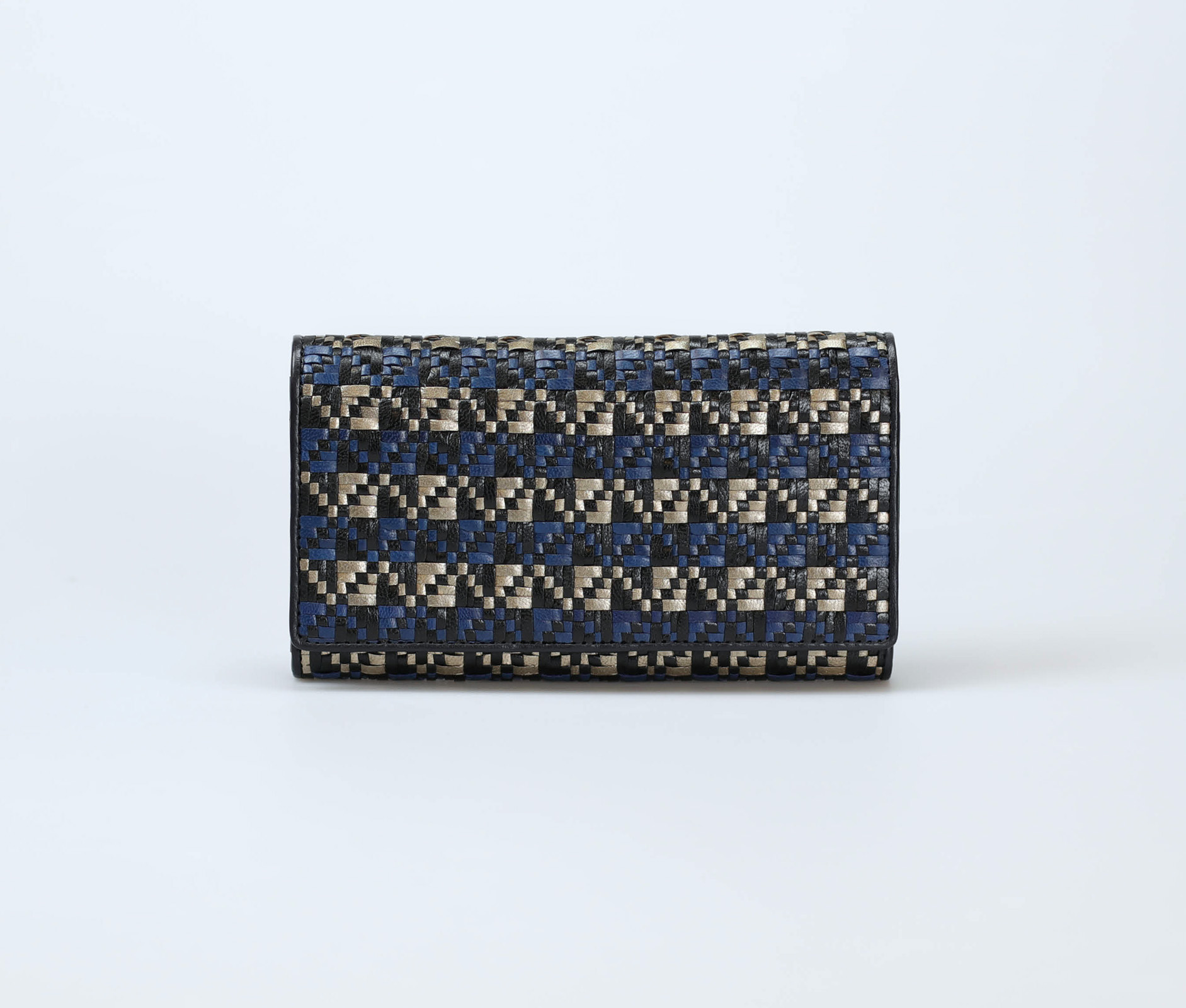 blue-tricolor-women-tribal-weave-long-trifold-wallet-orimono-tresse-1 blue-tricolor-women-tribal-weave-long-trifold-wallet-orimono-tresse-1