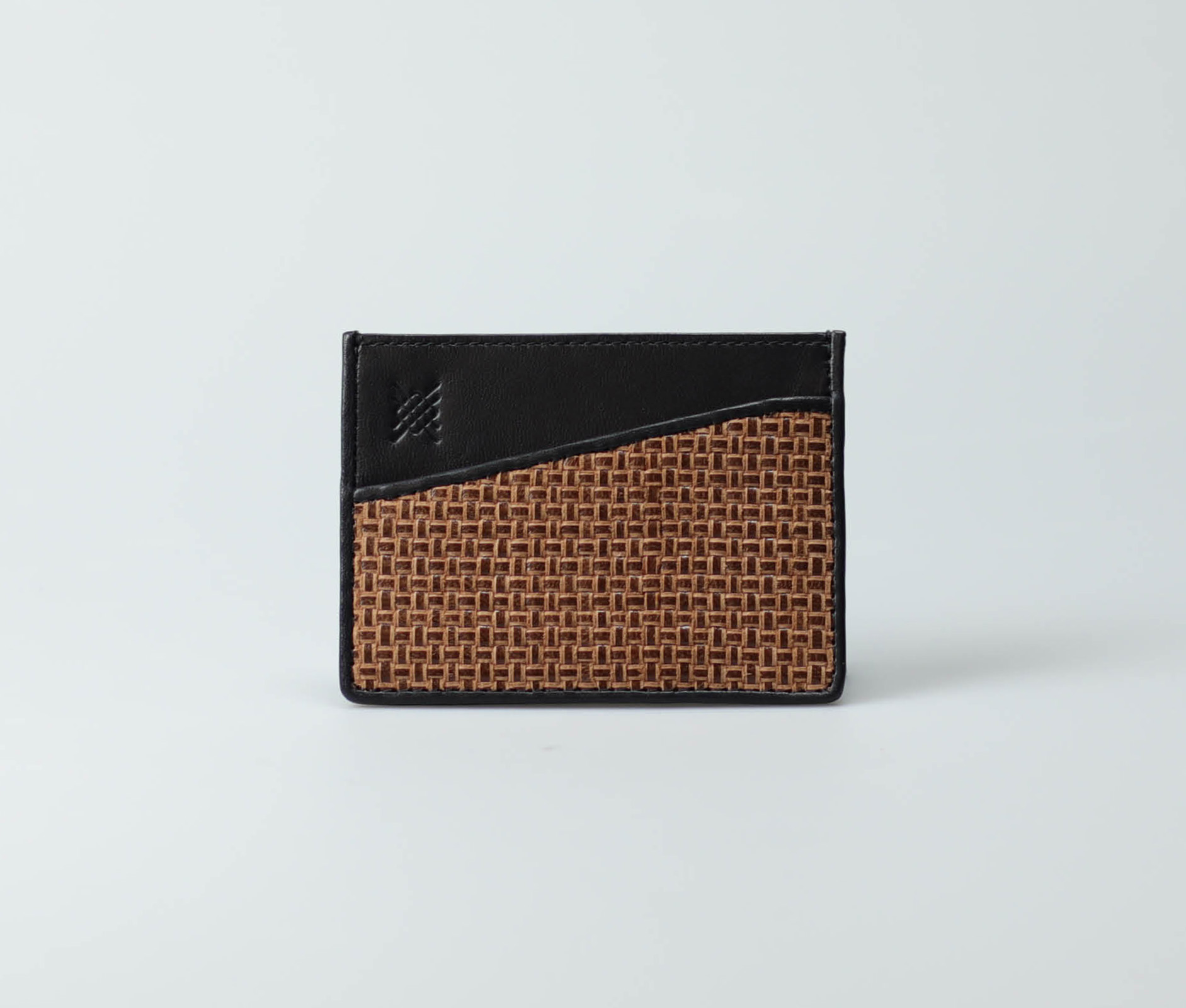 dark-brown-men-cross-weave-cardcase-zhi-tresse-1 Leather Mens Card Holder
